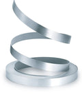 Brushed Aluminum Edge Banding Half Inch By 100 Feet Non Glued Flexible Durable Real Wood PVC Veneer Edge Trim