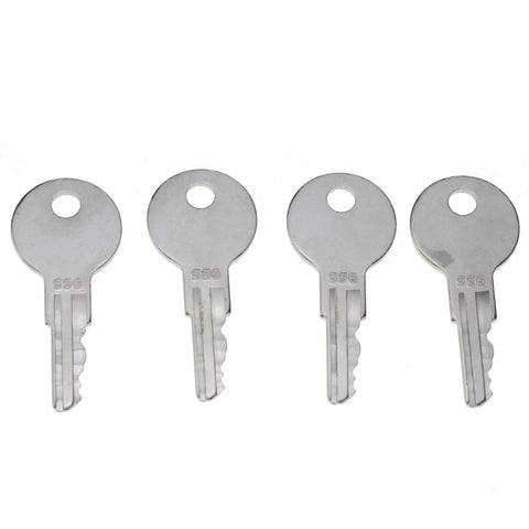 Heavy Duty Four Pack Ignition Keys Tailored For Hyster Yale Machinery Plus Lull Uprights Featuring Dead Simple Swaps For Lightning Fast Starts On Demanding Job Sites Daily
