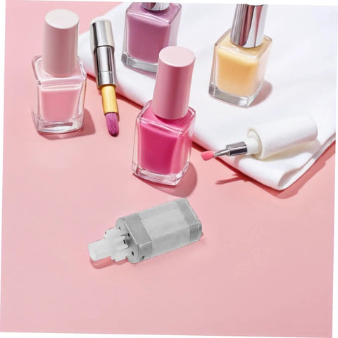 High Torque Nail Drill Motor Replacement For Electric Manicure File, 7.4V DC Low Noise Handheld, Stable Operation, Quick Material Removal, Built For Nail Techs And DIY Nail Pros silver motor
