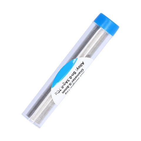 Huge Jauarta Electric Soldering Iron Kit With 4 Replaceable TS BC2 B2 D24 Tips And Type C Power Supply inside a clear tube.
