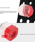 Lockout Box Type Transparent Emergency Stop Button Cover For Industrial Electrical Equipment Clear Push Button Switch Guard