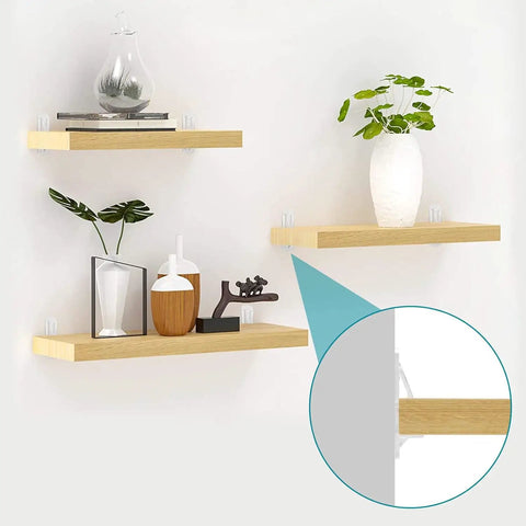 20 Pack Of Clear Plastic Locking Shelf Pegs Quick Snap Mount Shelf Pins For Kitchen Cabinets And Bookshelves Hassle Free Install on wooden shelves with decor.