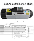 Diagram and photo of 9KW ISO30 CNC Spindle Kit With Automatic Tool Changer Air Cooled Spindle Motor VFD Inverter 220V And 380V