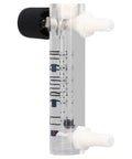 0-5 LPM Panel Mount Gas Flowmeter For Air Adjustable Flow Meter With Clear Scale And Transparent Wall 4 Percent Accuracy Easy Reading