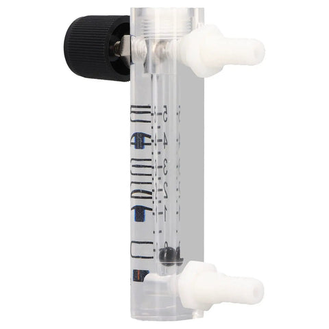 0-5 LPM Panel Mount Gas Flowmeter For Air Adjustable Flow Meter With Clear Scale And Transparent Wall 4 Percent Accuracy Easy Reading