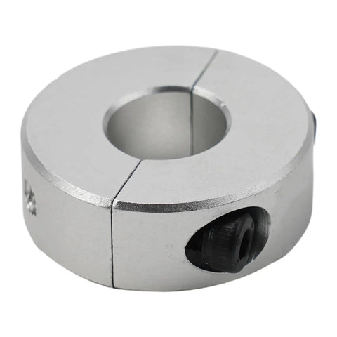 Heavy Duty Double Split Shaft Collar Clamp 13mm To 30mm Aluminum Alloy Fixed Ring Zinc Plated Black Oxide 15mm ID