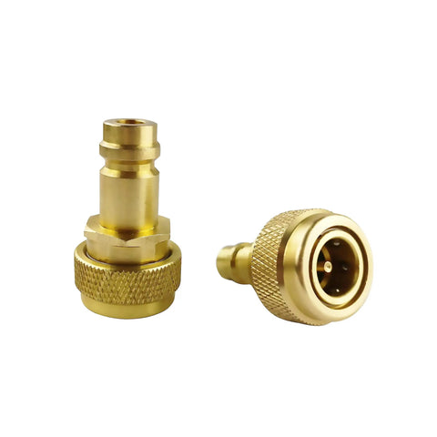 Workhorse Quick Adapter Kit For AC Refrigerant Conversion R134a To R1234yf with high and low side couplers