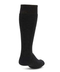 Merino Wool Ski And Snowboard Socks Black Size S To XL For All Day Cozy Warmth And Comfort In Your Boots, Machine Washable, side view