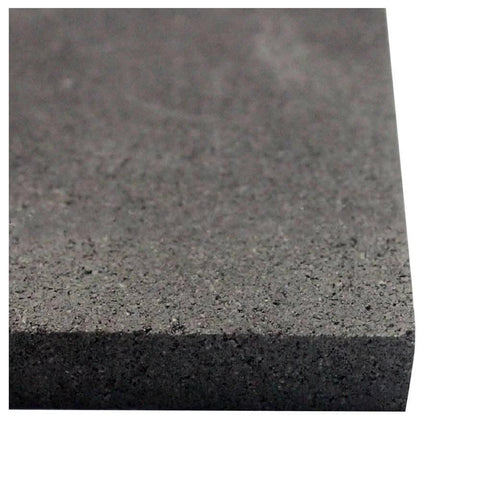 Close-up of Graphite Thermal Pad 100x100x10mm For Seriously Beats-The-Heat Performance, showing textured surface for electronics cooling.