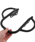 Rear Swingarm Assembly For ATV And Motorcycle Iron Metal Frame With Reinforced Structure Sturdy Black Swingarm For 150 To 250CC Dirt Bike Reduces Chain Wear And Improves Shock Absorption Easy Install Durable Precision Fit With Vibration Dampening For, black iron rear swingarm with mounting plates