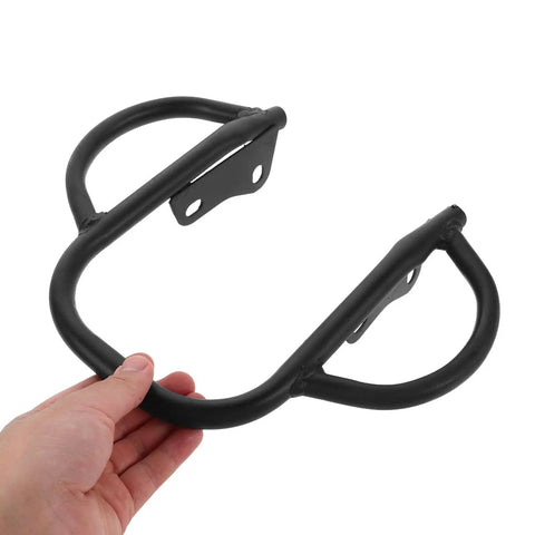 Rear Swingarm Assembly For ATV And Motorcycle Iron Metal Frame With Reinforced Structure Sturdy Black Swingarm For 150 To 250CC Dirt Bike Reduces Chain Wear And Improves Shock Absorption Easy Install Durable Precision Fit With Vibration Dampening For, black iron rear swingarm with mounting plates