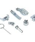 Interchangeable cutters for Heavy Duty Electric Pipe Auger with steel components for efficient drain clog removal.
