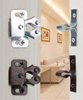Coffee Color Double Roller Cabinet Door Latches And Catches Pack Of 20 in cold rolled steel for cabinets and cupboards