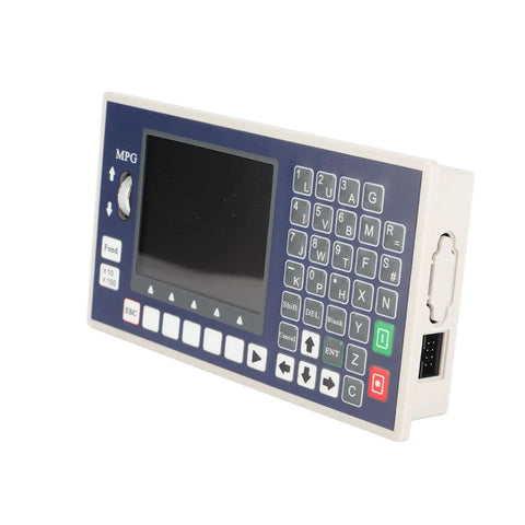 4 Axis CNC Motion Controller System For Servo And Stepper Motors, Programmable CNC Controller With Large LCD Display, pulse-ready front view