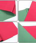 Double Sided Floral Bouquet Wrapping Paper For Gift Packaging Totally Nice Flower Wrap Sheets showing red and green sides