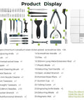 Creality 3D Printer Tools Kit, 74‑pc wrap case with pliers, tweezers, blades, nozzle cleaner for all FDM printers
