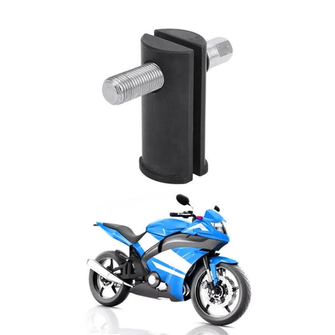 Steering Neck Bearing Race Puller For Motorcycles 1 1/8 To 2 5/8 Inch Inner Diameter Autocycle Extractor Kit above a blue motorcycle
