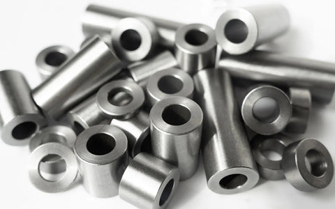 Built Tough Mild Steel Spacer One Inch Outer Diameter Round Standoff Bushing Unthreaded Plain Finish Inside Diameter One Half Inch Fits Half Inch Bolts Or M12 Half Inch Long Five Pack For Durable Metalwork And DIY Hardware Projects, mild steel spacers