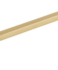 Ellis Collection Davenport Pull in Honey Bronze Finish, 8-13/16 Inch Center To Center Mounting, cabinet hardware side view