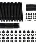 12 Point Cylinder Head Studs Kit With Bolts And Nuts For Chevy LS Engines 4.8L 5.3L 5.7L 6.0L LS1 LS6 LQ9 Fits Camaro Firebird 98 02 Silverado Sierra Corvette 97 03 High Tensile Centerless Ground Heat Treated