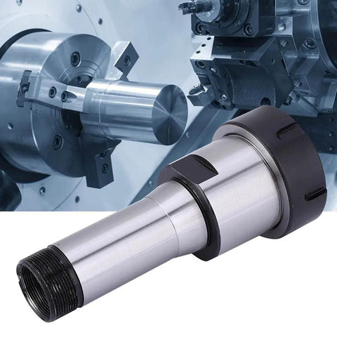 5C Collet Chuck Holder For Deep Milling, Built Tough With Precision Ground Hardened Steel, Extended Shank CNC Lathe Tool Holder