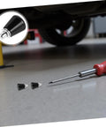 Industrial Spring Plunger Pins 4 Pack Metal Retainers With Smooth Operation, Anti-vibration Stability For Workshops