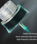 Auger Feed Motor Replacement For Pellet Stoves 2.4 RPM 120V Heavy Duty, close-up angle with specifications.