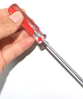 Kick Butt T9 Torx Security Screwdriver Two Pack Set With Snap Tight Magnetic Bit And Contoured Grip Handle, 5.3 inch steel shaft.