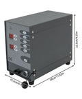 110V Pulse Arc Jewelry Welder Kit For DIY Repairs 100W Spot Weld Machine with LCD screen and aluminum body