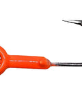 Crappie Magnet Eye Hole Round Jighead One Sixteenth Ounce Orange For Freshwater Crappie Fishing Easy Rigging Tight Hooksets High Visibility Color