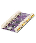USB 8 Port Expansion Hub For Automation And Tech Setups Hot Swappable Plug And Play With 6 Mbps Speed Multi Device Connectivity Durable Polystyrene Casing Ideal For Complex Engineering Projects And Tech Labs, purple PCB