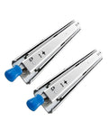 Heavy Duty Full Extension Ball Bearing Drawer Slides With Secure Lock Side Mounted Telescopic Runner Tracks Built Tough For Furniture, close-up view.