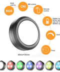 Color Changing LED Puck Lights With Remote And Timer Battery Powered Dimmable Under Cabinet Lighting 6 Pack