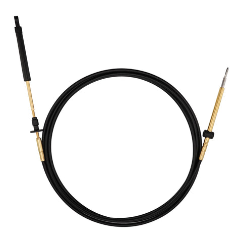 Throttle Shift Remote Control Cable 15 Foot With Adjustable Thumb Knob And Plastic Eye End 173115 0173115 Compatible With Outboard Motors
