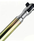 Close-up of Extension Wrench Set High Torque Half Inch Metal Socket Tool System, highlighting the chrome finish and adapter detail.