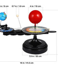 Solar System Model Kit Showcases How Earth And Moon Revolve Around The Sun For Teens And Students A Hands On STEM Science Experiment Teaching Tool For Astronomy Education, 16 in x 11 in