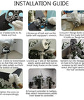 Installation guide for Portable Solar And Wind Hybrid Generator 3500W Low Noise AC Output with 5 Blade Wind Turbine and MPPT Controller.