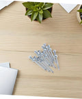 Heavy Duty Lawn Aerator Shoes With Metal Peg Spikes 12 Pair Durable Soil Loosening Tool for grass aeration on wooden desk