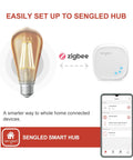 Zigbee Smart Edison Bulbs 6 Pack Hub Required For SmartThings And Echo setup with Sengled Smart Hub and app display