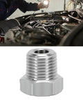 Stainless Steel NPT Adapter Converting 1 16 Female To 1 8 Male Thread Specs For Auto Mechanic Needs Ensuring Zero Leak Risks With Secure Grip On Any Pipe System Today It Holds Up Well And Prevents Damage Saving You Cash On Repairs Today, 1/16 female to 1/8 male