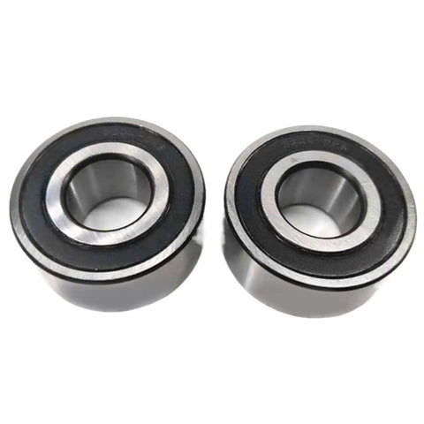 Double Row Angular Contact Rubber Cover Bearing 5200 Series 2RS Sealed Bearings for agricultural, forklift mast, industrial use