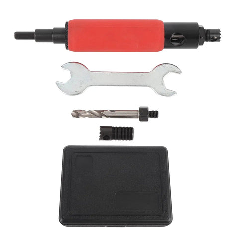 Rivet Removal Tool Kit For Electric Drills Durable Alloy Steel Blind Rivet Extractor With 6mm Guide Bit Fast Clean Rivet Removal