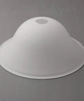 12 Inch Frosted Glass Floor Lamp Shade Replacement Globe Fits 1.625 Inch Opening Lipless Modern Light Fixture Shade