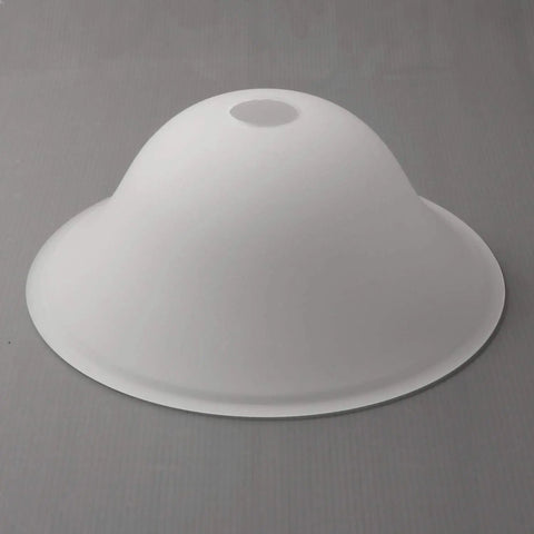12 Inch Frosted Glass Floor Lamp Shade Replacement Globe Fits 1.625 Inch Opening Lipless Modern Light Fixture Shade