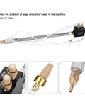 Pro Grade Cnc Coolant Mist Sprayer With Slick Adjust Nozzle showing precision nozzle and adjustable valve for machining use.
