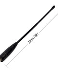 SMA Female Dual Band Ham Radio Antenna NA 701 For Baofeng Handheld Walkie Talkies Beef Up Your VHF UHF Range With 2.15 dBi Gain Up To 10W