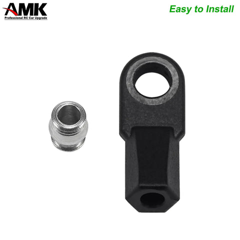 4mm M4 RC Link Rod Ends With 7mm Pivot Ball For 1 Eighth And 1 Tenth Crawlers, Beefed Up Heavy Duty Bent 20Pcs Set, Compatible With TRX6 D90 TF2 CC01 Gen7 Gen8 TRX4 Upgrades, Universal Building Kit.