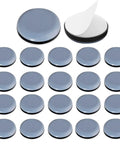 Heavy Duty Ptfe Teflon Furniture Sliders One Inch Thick Glides featuring easy peel and stick mount shown in a 20 piece bulk pack.