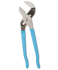 20 and a Quarter Inch Heavy-Duty Tongue and Groove Pliers With Safe-T-Stop Permalock Fastener Reinforcing Edge Right Angle