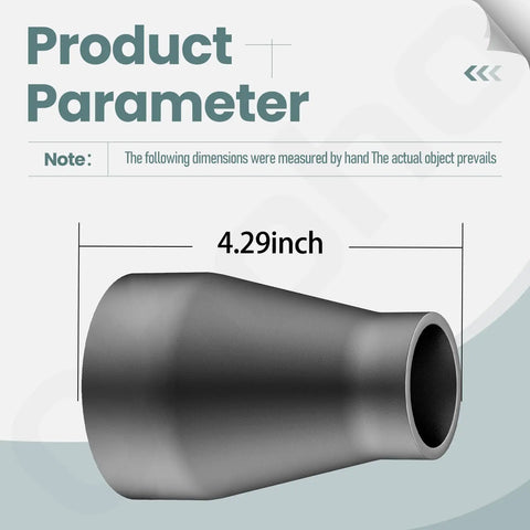 Heavy Duty Table Saw Dust Collection Adapter Two And A Half Inch Outlet Down To One And Seven Eighths Inch Vacuum Hose Universal Fit